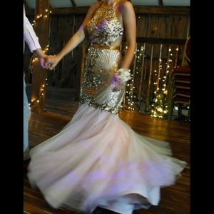 Beautiful pink prom dress. Size 2.